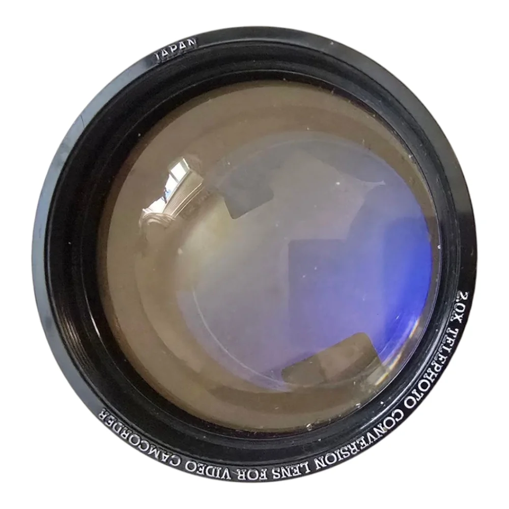 2x Telephoto Video Camcorder Lens - Black